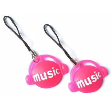 Pendentif mobile pvc pour promotion, cadeau, sac, téléphone portable et vente en gros